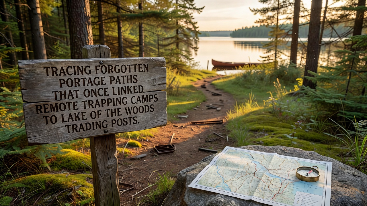 Tracing Forgotten Portage Paths That Once Linked Remote Trapping Camps to Lake of the Woods Trading Posts